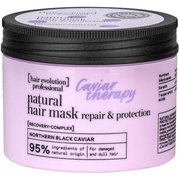 Hair Evolution Caviar Therapy Natural Haarmasker voor beschadigd en dof haar 150ml