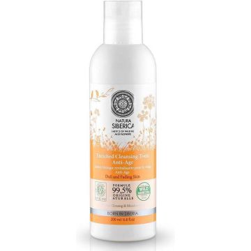 Natura Siberica - Natural &amp; Organic Cleansing Tonic Anti-Age - Čisticí tonikum pro unavenou a zralou pleť (L)