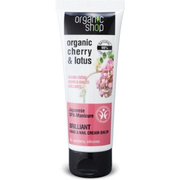 Organic Shop Japanese Spa Hand &amp; Nagelcrème 75 ml