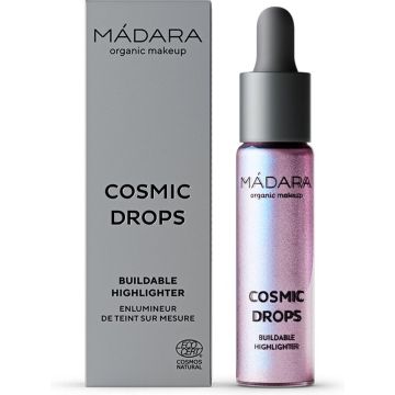 MÁDARA Cosmic Drops Liquid Highlighter #4 - 13,5ml - Hyaluronzuur - Aloë Vera