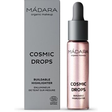 MÁDARA Cosmic Drops Liquid Highlighter #2 - 13,5ml - Hyaluronzuur - Aloë Vera