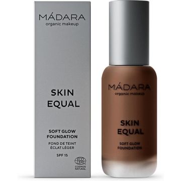 MÁDARA Skin Equal Foundation #100 Mocha 30 ml - vegan - SPF 15