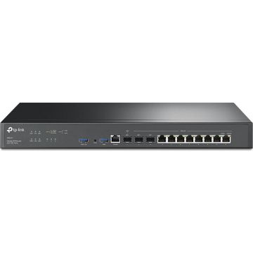 TP-Link ER8411 bedrade router Gigabit Ethernet Zwart