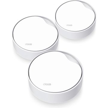 TP-Link Deco X50-PoE - Mesh WiFi - Wifi 6 - Dual-Band - Met PoE - 3000 Mbps - 3-pack