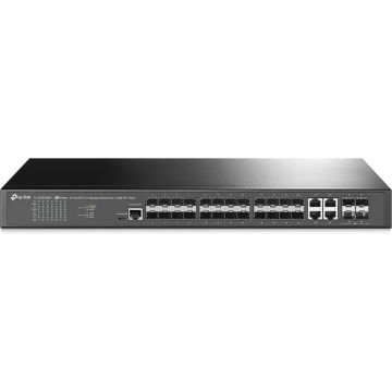 TP-Link TL-SG3428XF netwerk-switch Managed L2+ Geen 1U Zwart