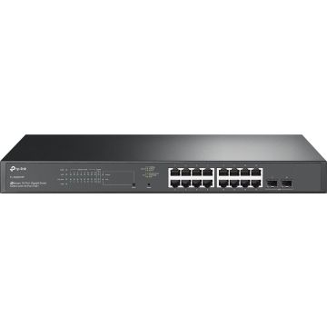 TP-Link TL-SG2218P, L2/L2+, Gigabit Ethernet (10/100/1000), Power over Ethernet (PoE), Rack-montage, 1U