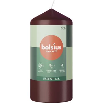 Bolsius Essentials Stompkaars 120/58 Velvet Red