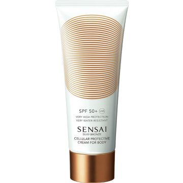 Lichaamscrème Sensai Silky Bronze Spf 50+ (150 ml)