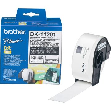 Etiket Brother DK-11201 29x90mm adres 400stuks