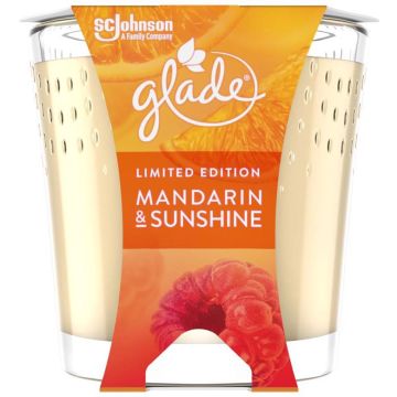 Glade Geurkaars – Mandarine &amp; Sunshine 129 gr.