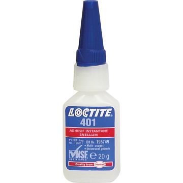 Loctite Snellijm 401 Transparant 20 Gram