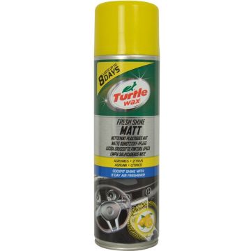 Turtle Wax - Fresh Shine Matt Cockpitspray voor de auto - 500ml cockpitreiniger