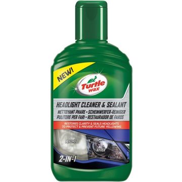 Turtle Wax 53168 Headlight Cleaner &amp; Sealant 300ml