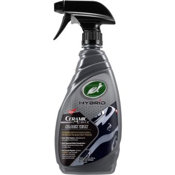 Turtle Wax Hybrid Solutions Ceramic Acrylic Black Wax - Autowax - Poetsproducten Auto - 500ml