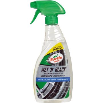 Turtle Wax 52877 GL Wet N Black 500ml - Bandenglans Bandenzwart Tireshine