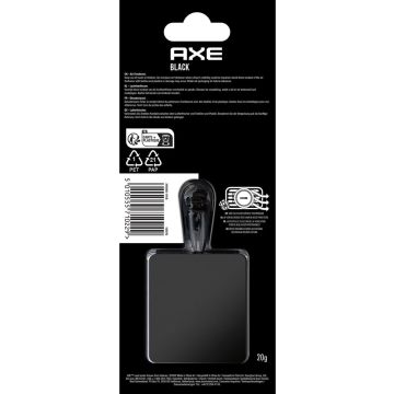 Axe Luchtverfrisser Mini Vent 3 Cm Black Zwart