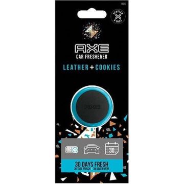 Axe Luchtverfrisser Mini Vent Leather + Cookies 3 Cm Zwart