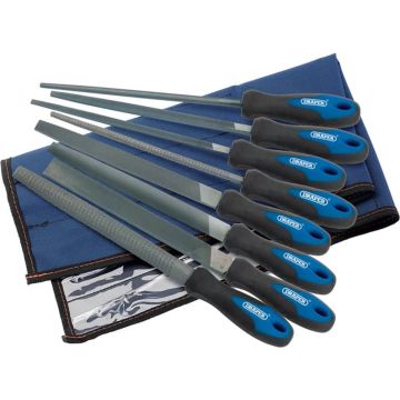 Draper Tools Vijlen en raspen set 8-delig 200 mm 44961