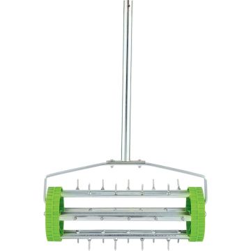 Draper-Tools-Gazonbeluchter-trommel-rollend-450-mm-groen