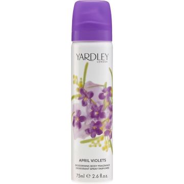 Yardley London April Violets 77 ml - Body Spray Damesparfum