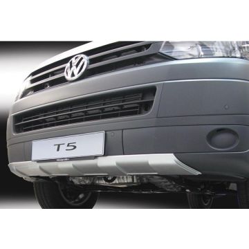 RGM Voorspoiler 'Skid-Plate' passend voor Volkswagen Transporter T5 Facelift 2010-2015 - Zilver (ABS)