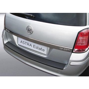 RGM ABS Achterbumper beschermlijst passend voor Opel Astra H Wagon Zwart