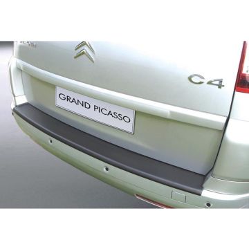 RGM ABS Achterbumper beschermlijst passend voor Citroën C4 Grand Picasso 7-pers. 2006-2013 Zwart