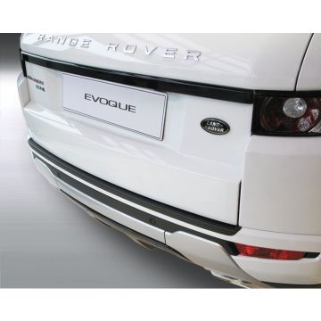 RGM ABS Achterbumper beschermlijst passend voor Landrover Evoque 5 deurs 2011- Zwart