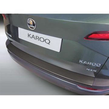 RGM ABS Achterbumper beschermlijst passend voor Skoda Karoq 7/2017- Zwart