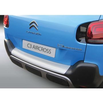 RGM ABS Achterbumper beschermlijst passend voor Citroën C3 Aircross 2017- Zwart