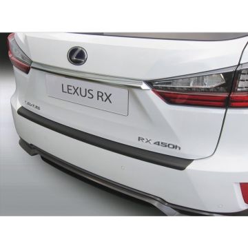 RGM ABS Achterbumper beschermlijst passend voor Lexus RX200t/350/450h 2016- Zwart