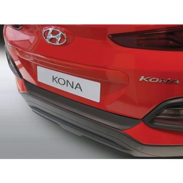 RGM ABS Achterbumper beschermlijst passend voor Hyundai Kona 7/2017- Zwart