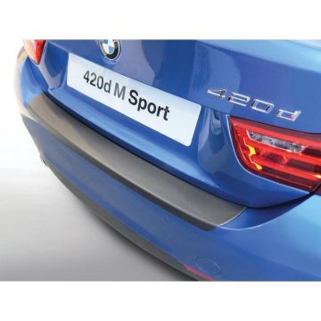 RGM ABS Achterbumper beschermlijst passend voor BMW 4-Serie F32 Coupe 7/2013- 'M-Sport' incl. M4 Zwart