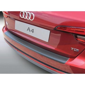 RGM ABS Achterbumper beschermlijst passend voor Audi A4 Avant 11/2015- (excl. S4) Zwart