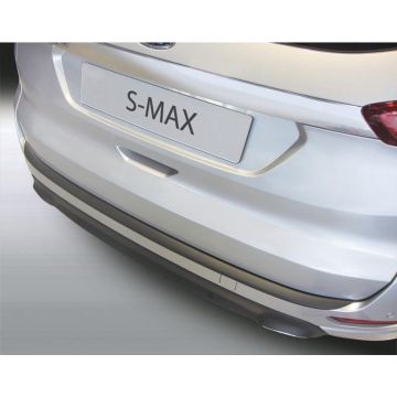 RGM ABS Achterbumper beschermlijst passend voor Ford S-Max 9/2015- Zwart 'Ribbed'