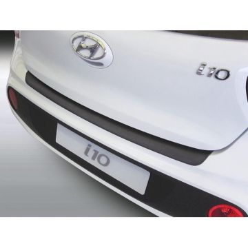 RGM ABS Achterbumper beschermlijst passend voor Hyundai i10 1/2017- Zwart