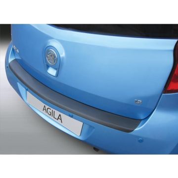 RGM ABS Achterbumper beschermlijst passend voor Opel Agila 2008-2015 Zwart