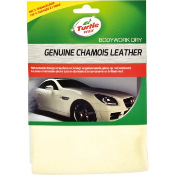 Turtle Wax CL412td Natuurzeem - Genuine Chamois Leather - Leren Zeem - Echt Leer