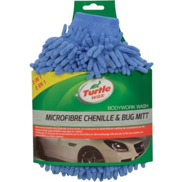 Turtle Wax X163td Washandschoen Microfiber - Poetshandschoen auto