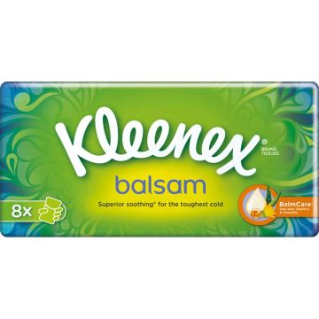 Kleenex® Balsam zakdoekjes 8 stuks