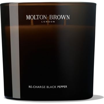 MOLTON BROWN - Re-charge Black Pepper 3 Wick Candle - 600 gr - Geurkaarsen