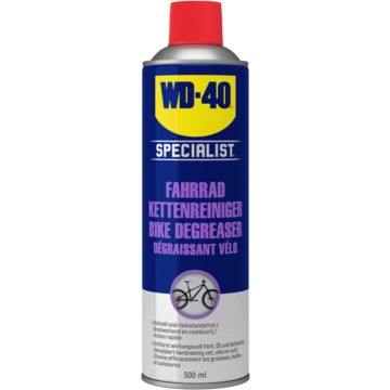 WD-40 Specialist® Bike Degreaser - 500ml - Ontvetter - Verwijdert gemakkelijk vet, vuil en olie