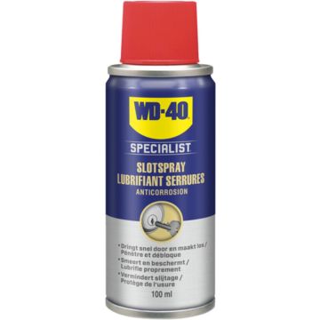 WD-40 Specialist® Slotspray - 100ml - Sloten Spray - Smeermiddel - Smeermiddel voor alle soorten sloten