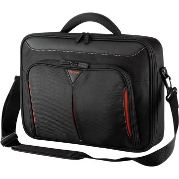 Targus Classic Laptoptas / 13-14,3 Inch / Zwart/Rood