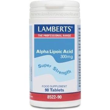 Lamberts Acido Alfa Lipoico 300mg 90 Comprimidos