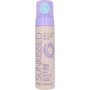 Sunkissed Self-Tan Mousse - Dark (200 ml)