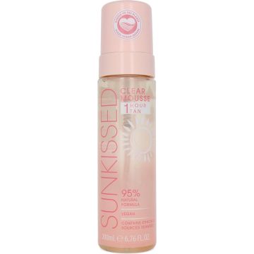 Sunkissed Clear Mousse 1 Hour Tan Ocean Edition - 200 ml