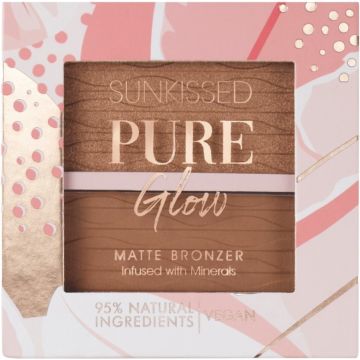 Sunkissed - Pure Glow Matte Bronzer Palette - 2 x 6,5g