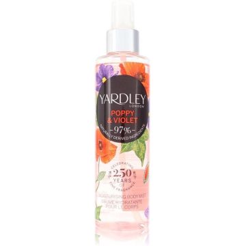 Yardley Poppy &amp; Violet by Yardley London 200 ml - Body Mist