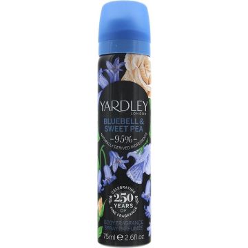 Yardley London Yardley Bluebell &amp; Sweet Pea Body Fragrance Spray 77 Ml For Women